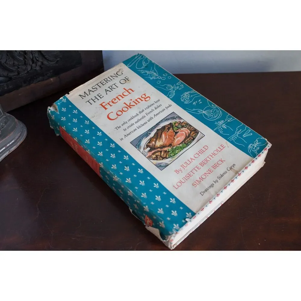 Mastering the Art of French Cooking Julia Child 1966 13th Print Vintage Cookbook